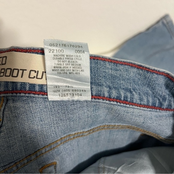 Vintage Levis 550 Relaxed Bootcut Jeans Size 12S Women’s Medium Wash Cotton EUC - Picture 8 of 8